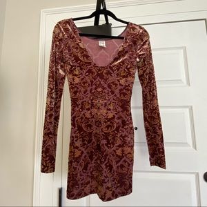 Free people long sleeve dress